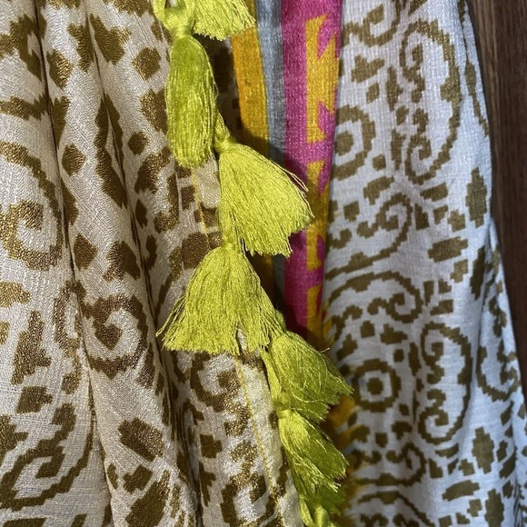 Soft Surroundings Cardigan Artsy Women’s Flowy Fringe One Size O/S - Picture 8 of 10